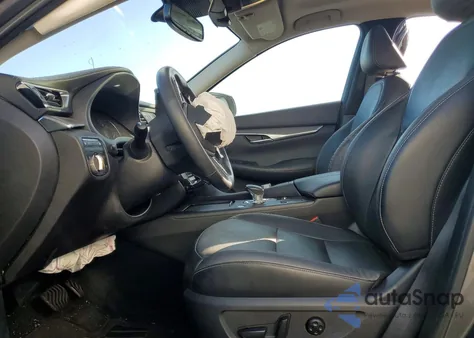 2022 Infiniti Qx50 Luxe z USA, uszkodzony, nr VIN 3PCAJ5BA0NF115436